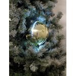 EUROPALMS LED Snowball 15cm, gold