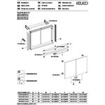 Keuco Spiegelschrank ROYAL MODULAR 2.0 Breite 800mm Höhe 900mm Tiefe 120mm