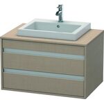 Duravit Waschtischunterbau KETHO 550x800x496mm leinen