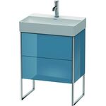 Duravit WT-Unterbau XSQUARE COMPACT 731x584x390mm stone blue hochglanz