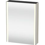 Duravit Spiegelschrank XSQUARE m Be 800x600x156mm Ans rechts taupe matt