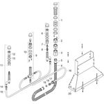 Grundkörper AXOR DN 15, für 4-Loch Wannenrandarmatur