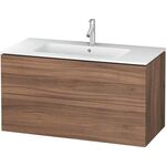 Duravit Waschtischunterbau L-CUBE 1020x481x550mm nussbaum natur