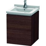 Duravit Waschtischunterbau L-CUBE 447x460x558mm Ans rechts kastanie dunkel