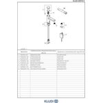 Kludi Waschtischarmatur ZENTA E DN 15 elektr 9 V-Alkaline-Batterie chr