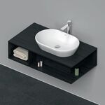 Duravit Waschtischunterbau D-NEO 1 of Fach 260x1000x550mm eiche schwarz