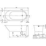 V&B Whirlpoolsystem OBERON 2.0 Hy E m Multip Trio Tech. Pos 2 we