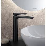 Duravit EH-WT-MI XL Tulum by Starck Ausl 155mm o ZAG schwarz matt