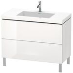 Duravit Waschtischunterbau L-CUBE m WT Vero Air 698x1000x480mm o HL we sma