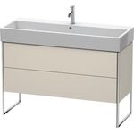 Duravit Waschtischunterbau XSQUARE 731x684x460mm weiß supermatt