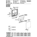 Keuco Spiegelschrank ROYAL MODULAR 2.0 Breite 500mm Höhe 700mm Tiefe 160mm