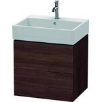 Duravit Waschtischunterbau L-CUBE 544x584x459mm kastanie dunkel