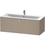 Duravit Waschtischunterbau BRIOSO Gri chrom 442x1220x479mm weiß hochglanz