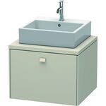 Duravit Konsolenunterschrank BRIOSO Gri Frontfarbe 442x620x550mm taupe matt