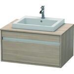 Duravit Waschtischunterbau KETHO 550x800x426mm pine silver