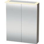 Duravit Spiegelschrank X-LARGE 138x600x760mm flannel grey hochglanz