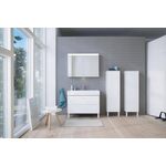 Duravit Waschtisch VERO AIR m HLB 2 HL 1000x470mm mit Überlauf weiß