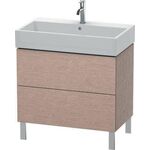 Duravit Waschtischunterbau L-CUBE 582x784x459mm taupe supermatt