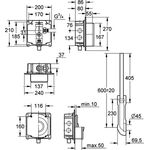 Grohe WC-Druckspüler 3/4Zoll Vorabsperrung