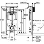 Grohe WC-Element RAPID SL Spülkasten GD2