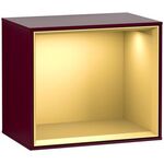 V&B Regalmodul FINION 418x356x270mm Regalele. Gold Matt Peony