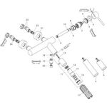 Einhebel-Wannenmischer AXOR STARCK DN 15, Aufputz chrom