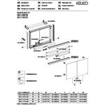 Keuco Spiegelschrank ROYAL MODULAR 2.0 Breite 1200mm Höhe 900mm Tiefe 120mm