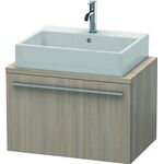 Duravit Konsolenunterschrank X-LARGE 440x700x478mm pine silver