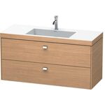 Duravit Waschtischunterbau BRIOSO 613x1200x480mm m WT Vero Air Gri chr o H