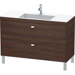 Duravit Waschtischunterbau BRIOSO 701x1200x480mm m WT Vero Air Gri chr 1 H