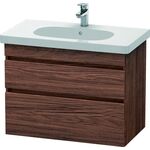 Duravit Waschtischunterbau DURASTYLE 453x800x610mm nussbaum dunkel