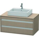 Duravit Waschtischunterbau KETHO 550x1000x496mm leinen