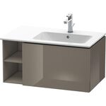 Duravit Waschtischunterbau L-CUBE 400x820x481mm Be re fla grey hochglanz