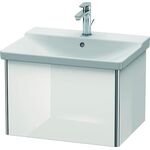 Duravit Waschtischunterbau XSQUARE 405x610x473mm weiß hochglanz