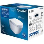 Duravit Wand-WC-Set STARCK 3 weiß