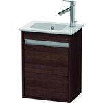 Duravit Waschtischunterbau KETHO 550x400x285mm Ans links kastanie dunkel