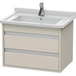 Duravit Waschtischunterbau KETHO 465x650x480mm taupe