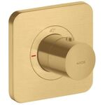 Thermostatmodul AXOR CITTERIO E DN 20 Unterputz 12x12 brushed gold optic