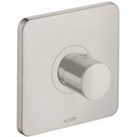 Thermostat AXOR CITTERIO M UP 59 l/m Highflow stainless steel optic