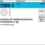 Unterlegscheibe DIN 7989-1 20/22x 37x8 A 4 50 Stück - VPE: 50