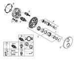 Thermostat-Wannenbatterie GROHTHERM rd m 2-Wege-Umstellung chr