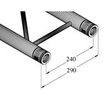 ALUTRUSS BILOCK BQ2-S1500 2-Punkt-Traverse sw