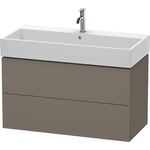 Duravit Waschtischunterbau L-CUBE 984x459mm 2 Schubk ta s-matt ES Ah mitte