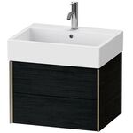 Duravit Waschtischunterbau XVIU 584x397x454mm 2 Sk Pro Cha ma ta s-matt