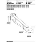 Keuco Stützklappgriff PLAN CARE WC 700mm Alu sil-elo/lichtgrau