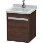 Duravit Waschtischunterbau KETHO 445x440x550mm Ans rechts graphit matt