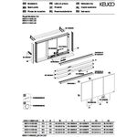 Keuco Spiegelschrank ROYAL MODULAR 2.0 Breite 1100mm Höhe 700mm Tiefe 160mm