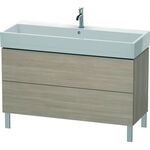 Duravit Waschtischunterbau L-CUBE 582x1184x459mm pine silver