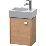 Duravit Waschtischunterbau BRIOSO 442x364x239mm Gri chr Ans re weiß matt