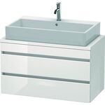 Duravit Konsolenunterschrank DURASTYLE 512x900x478mm lichtblau matt/basalt matt